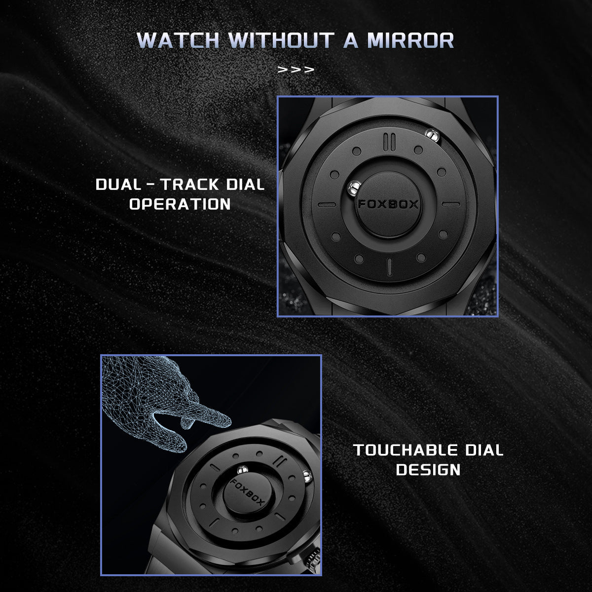 Foxbox/Outdoor Cool Magnetic Levitation Watch Men's High-Tech Creative Personality Concept Watch eprolo
