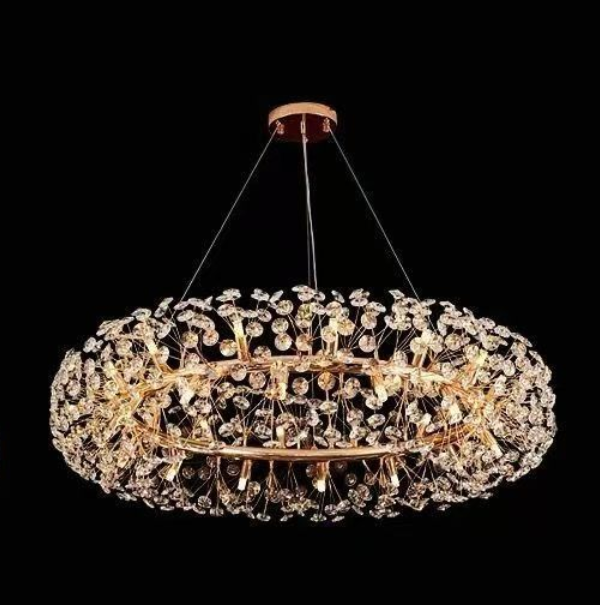 Dandelion crystal pendant light luxury living room light bedroom dining room high-end crystal pendant light modern creativity eprolo