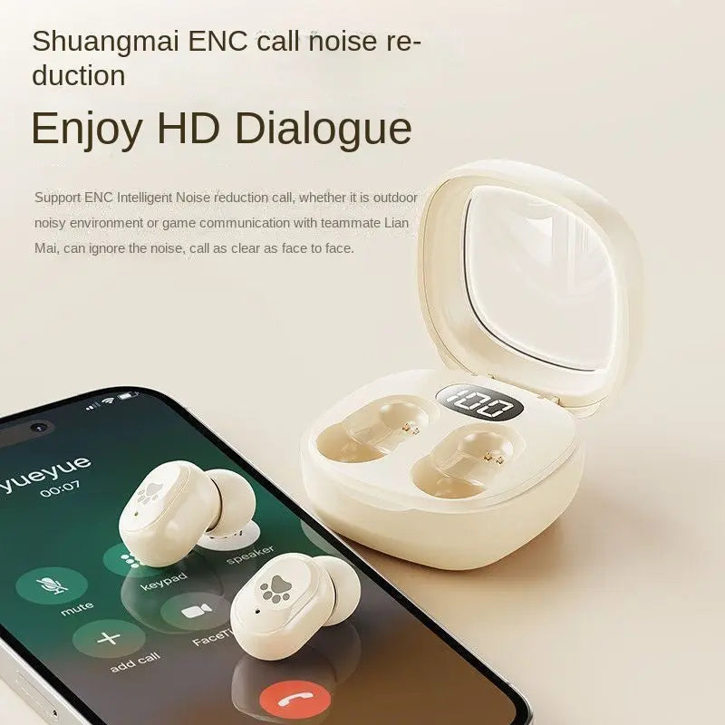 New Q38 Wireless Bluetooth Earbuds TWS True Wireless In-Ear Stereo Digital Display Long Battery Life Noise Cancelling eprolo