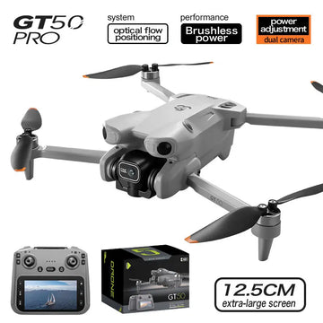 Drone with Screen HD Aerial Photography Brushless Obstacle Avoidance ESC Quadrcopter Toy Aircraft eprolo