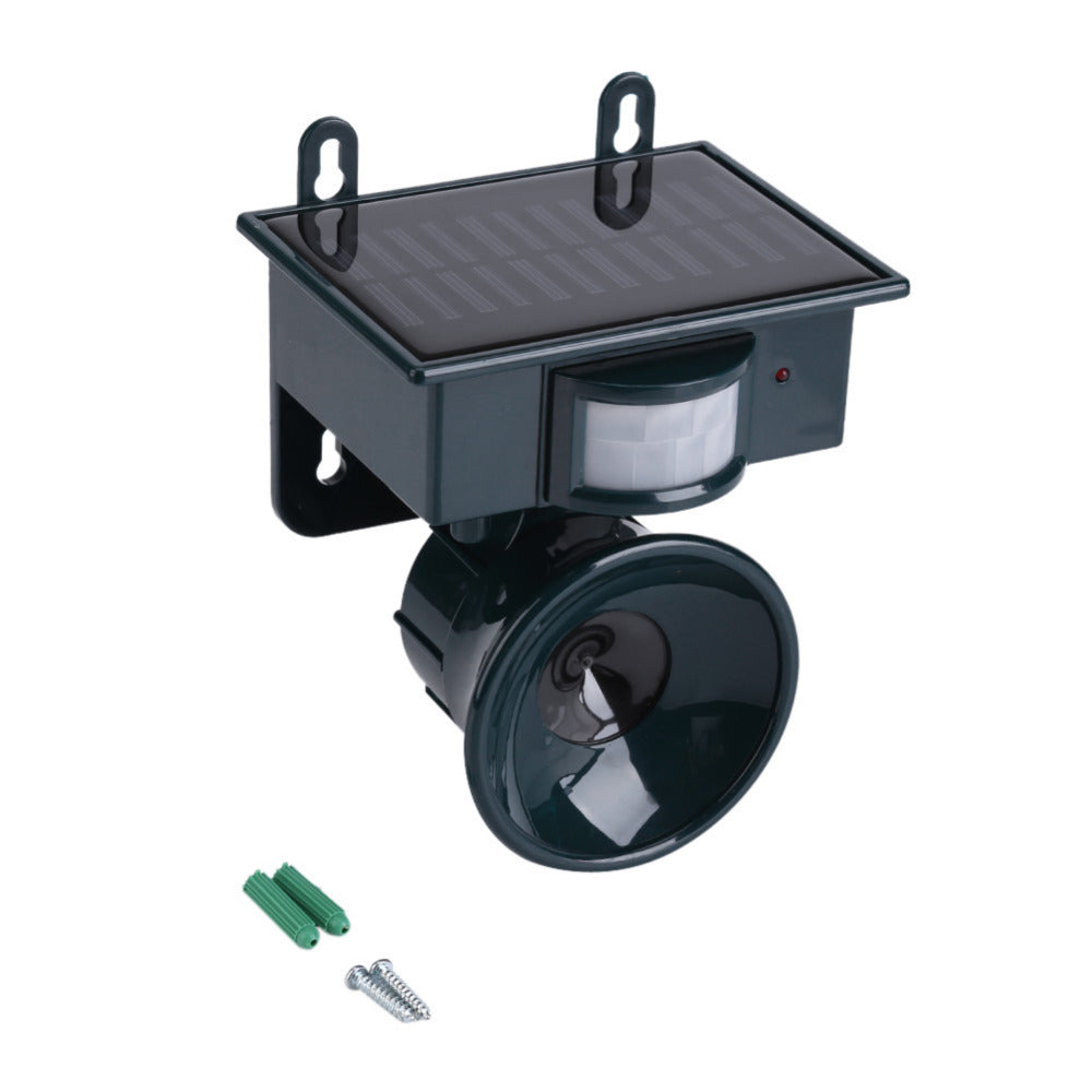 Solar Ultrasonic Rodent Repeller Cat Deterrent Dog Repeller Animal Repeller Bird Repeller Outdoor Waterproof Bird Scare Device eprolo