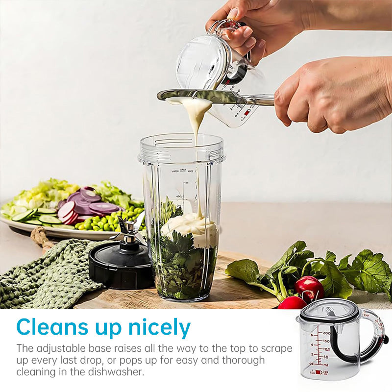 Adjustable Measuring Cube - Kitchen Cooking Cup with Scraper Seal eprolo