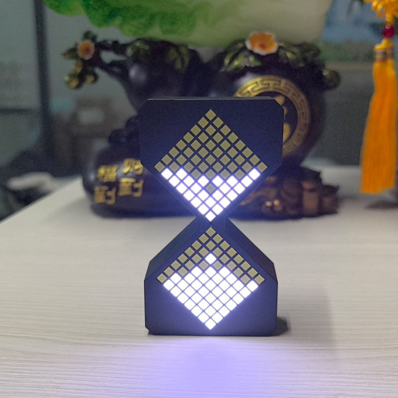 Cyber-style LED electronic sand timer: gravity-sensing, 1-30min countdown, tech decompression toy eprolo