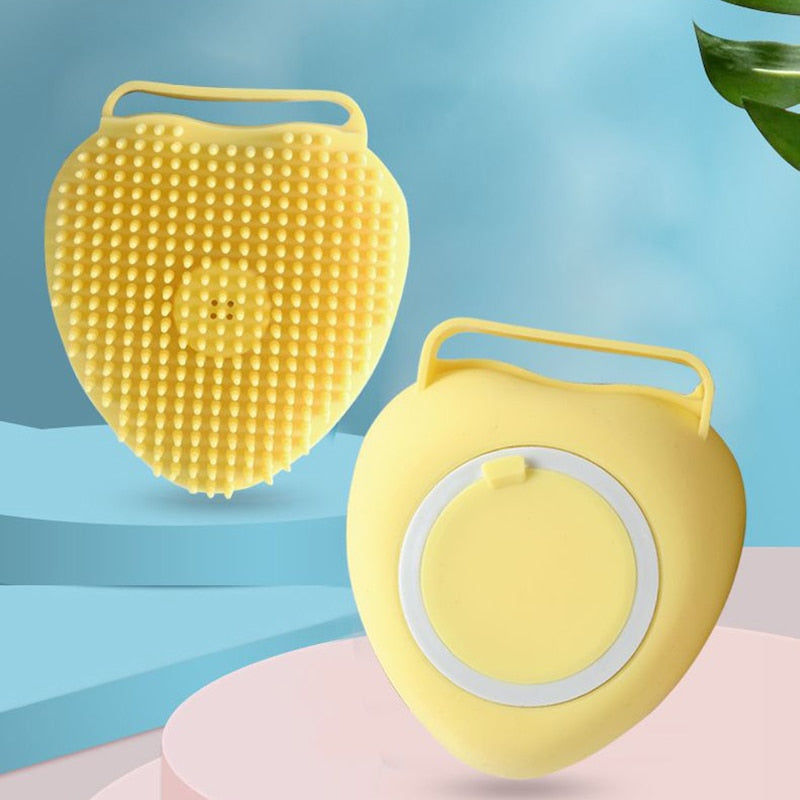 Bathroom  Puppy Big Dog Cat Bath Massage Gloves Brush Soft Safety Silicone Pet Accessories for Dogs Cats Tools Mascotas Products eprolo