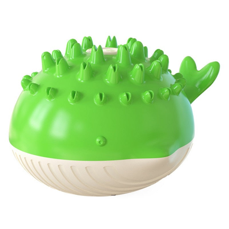 Dog Interactive Water Jet Toy Molar Teeth Cleaning Crocodile Floating Toy Pet Dog Squeaker Dog Training Toys Pets Accessories eprolo