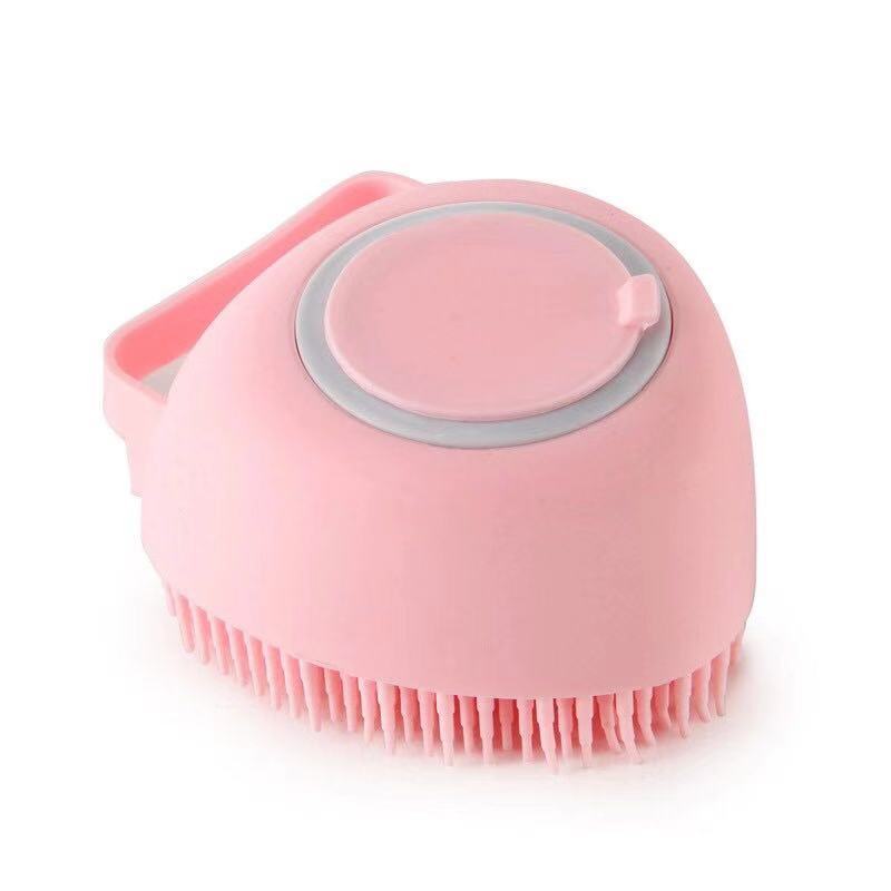 Bathroom  Puppy Big Dog Cat Bath Massage Gloves Brush Soft Safety Silicone Pet Accessories for Dogs Cats Tools Mascotas Products eprolo