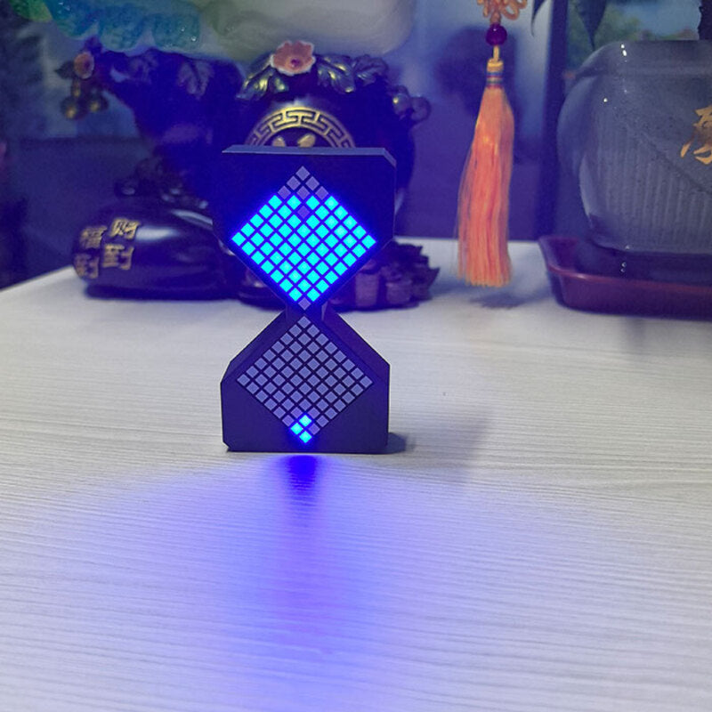 Cyber-style LED electronic sand timer: gravity-sensing, 1-30min countdown, tech decompression toy eprolo