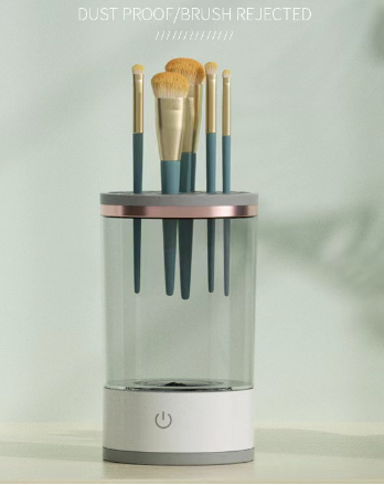 Makeup brush, washer, plug-in lazy electric cleaning brush, automatic washing tool, quick drying tool eprolo