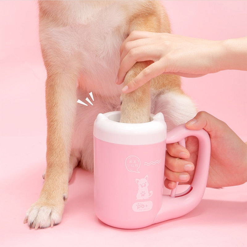 Pet Cat Dog Foot Clean Cup Cleaning Tool Silicone Washing Brush Paw Washer French Bulldog Pug Supplies Pet Accessories For Dogs eprolo