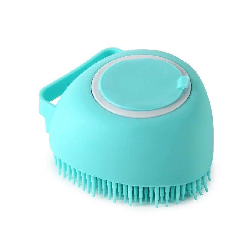 Bathroom  Puppy Big Dog Cat Bath Massage Gloves Brush Soft Safety Silicone Pet Accessories for Dogs Cats Tools Mascotas Products eprolo